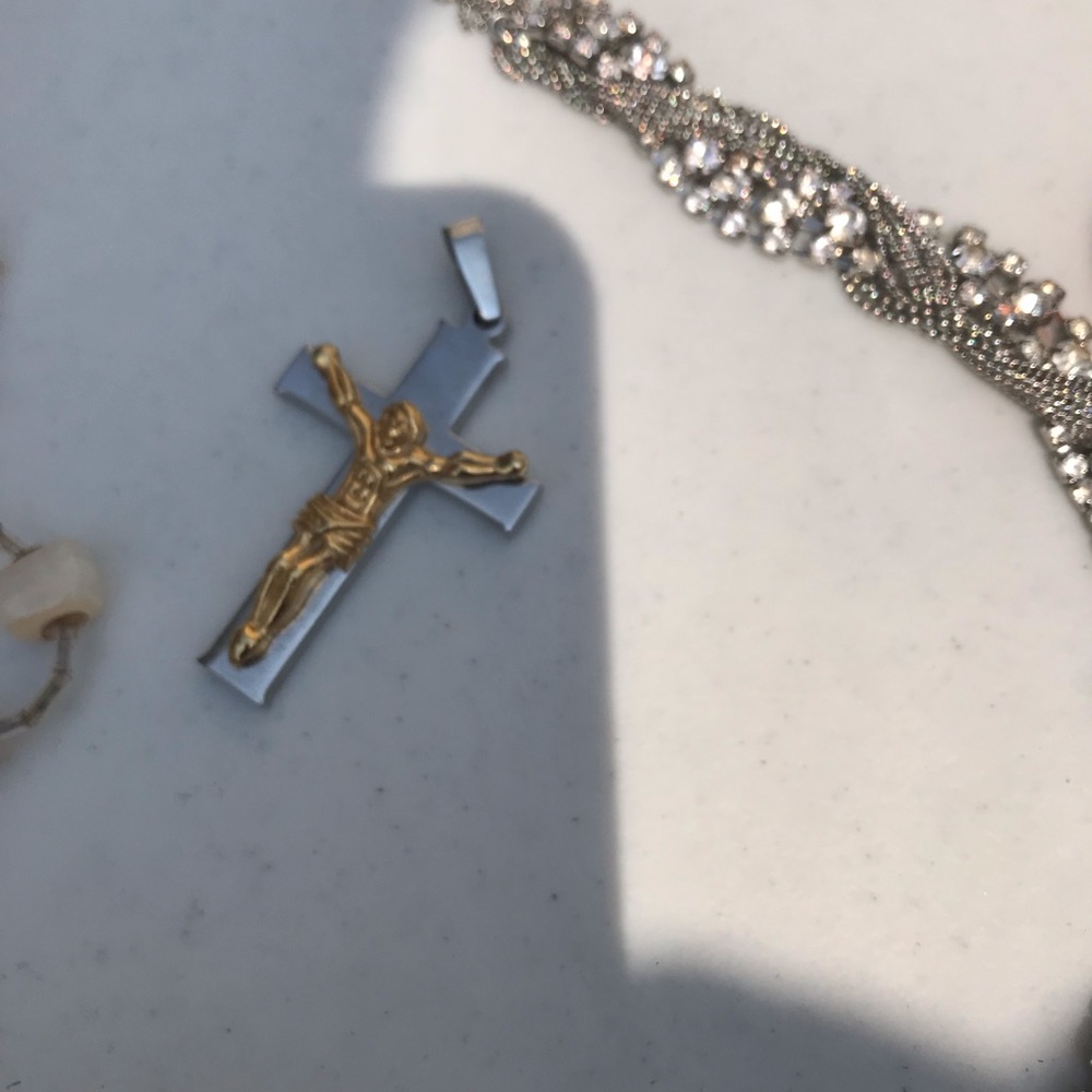 Beautiful Cross and necklace